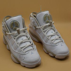 JORDAN Boys 6 Ring White/Tan